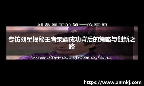专访刘军揭秘王者荣耀成功背后的策略与创新之路